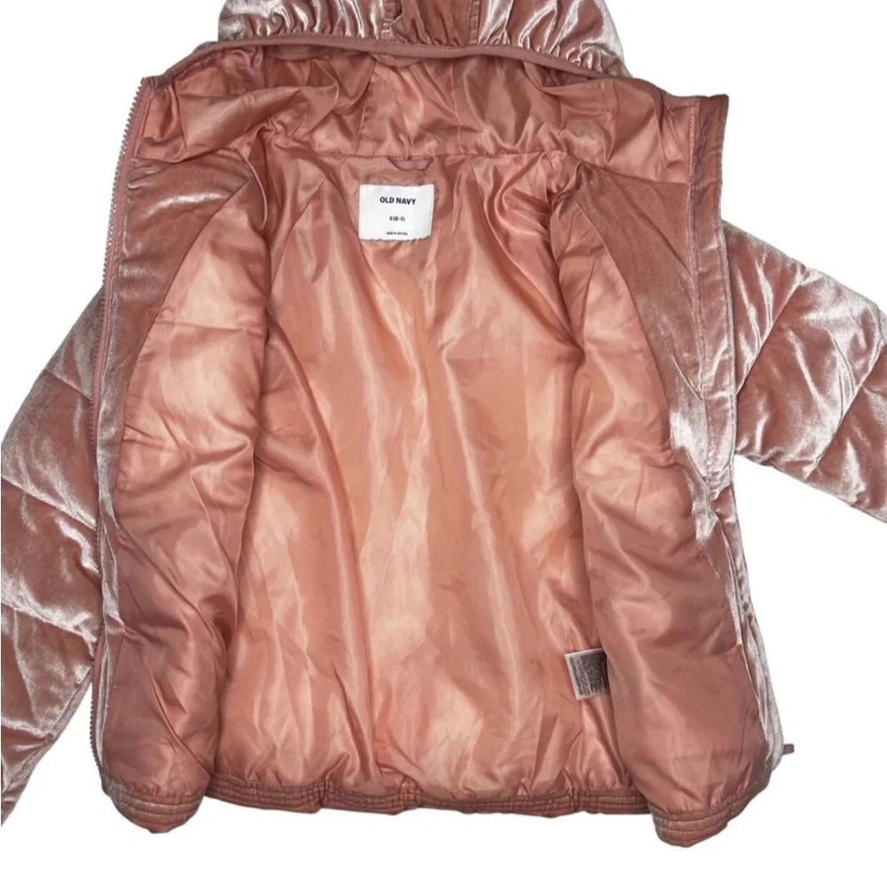 Old Navy‎ Velvet Puffer Jacket